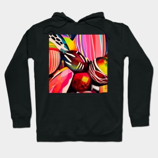 Carved Gourds Abstract Hoodie